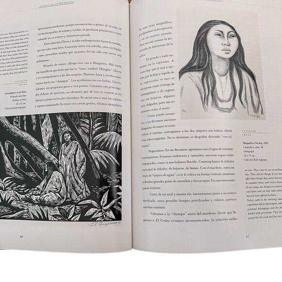 Journal Of Expedition Raul Anguiano Lacandon Jungle Bilingual Hardcover - Picture 12 of 15